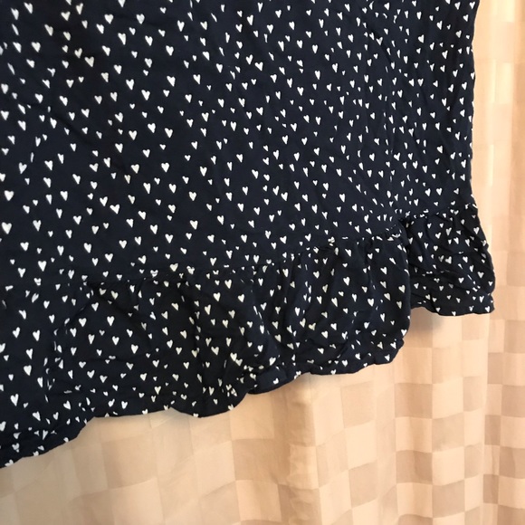 Cute Ruffle Heart Pattern Blouse - Picture 3 of 3